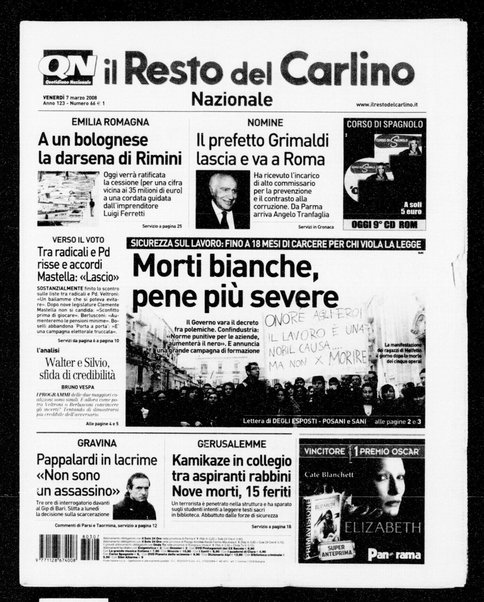 Il Resto del Carlino : giornale dell'Emilia